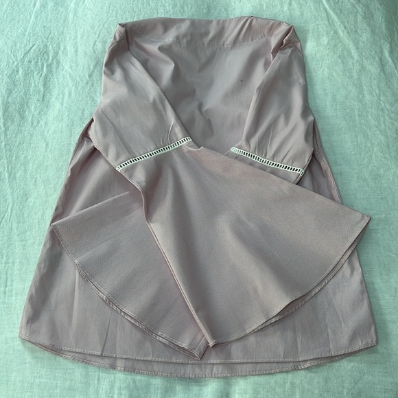 NWT Philosophy V-neck Bell Sleeve Woven Top Red/White Stripe Size XS - Picture 5 of 5